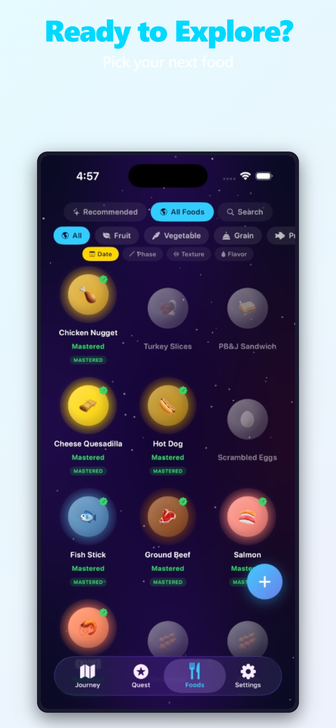 Screenshot 6: Food Exploration